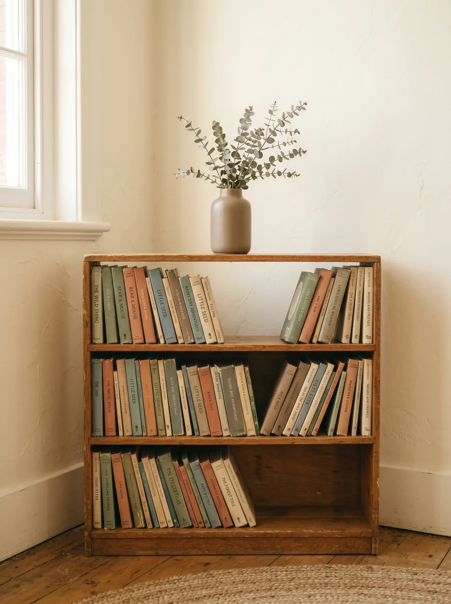 Classroom bookshelf corner